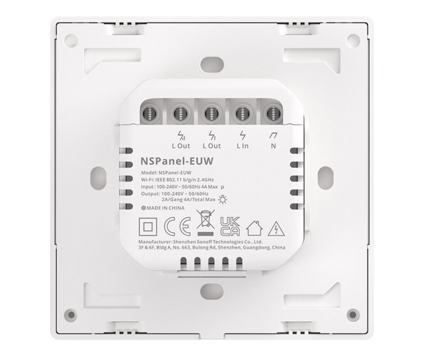 Sonoff Smart Przełącznik Ścienny WiFi NSPanel (biały) - 1489992 - zdjęcie 4